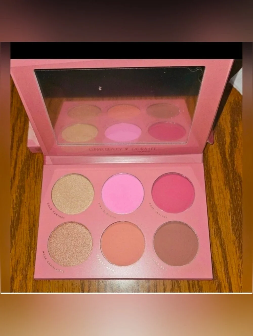 Fool Fantasy Blush Palette-  Collab between Lunar Beauty & Laura Lee Los Angeles